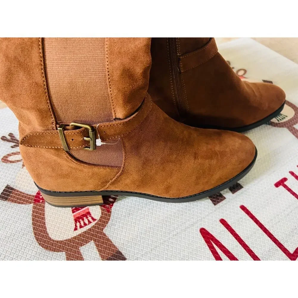 New❤️AE American Eagle Outfitters Women Suede Boots sz10
